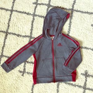 Toddler adidas track jacket